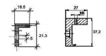 Montageschiene für Mini-Längenmaßstab ''SENC50'' A384611101