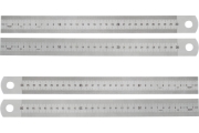 Rostfreier Stahlmassstab nach EG Kl. II 150 x 13 x 0.5 mm V1001040015