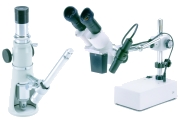 Mikroskope und Messmikroskope, einfache Mikroskope, Stereo-Mikroskope und Zoom-Mikroskope