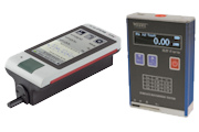 portable Rauheitsmessgeräte, klein und preiswert, Ra und Rz Parameter in einem Gerät, einfache Kalibrierung über Tastatur, wiederaufladbare Batterien, großer Messbereich, einsetzbar für die meisten Werkstoffe