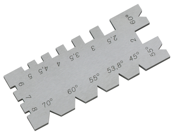 Kombinierte - Gewindestahllehre  R81101