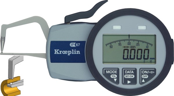 Au�enmessger�t, Absolutmessger�t elektronisch 0 mm - 10,0 mm KC1R10S
