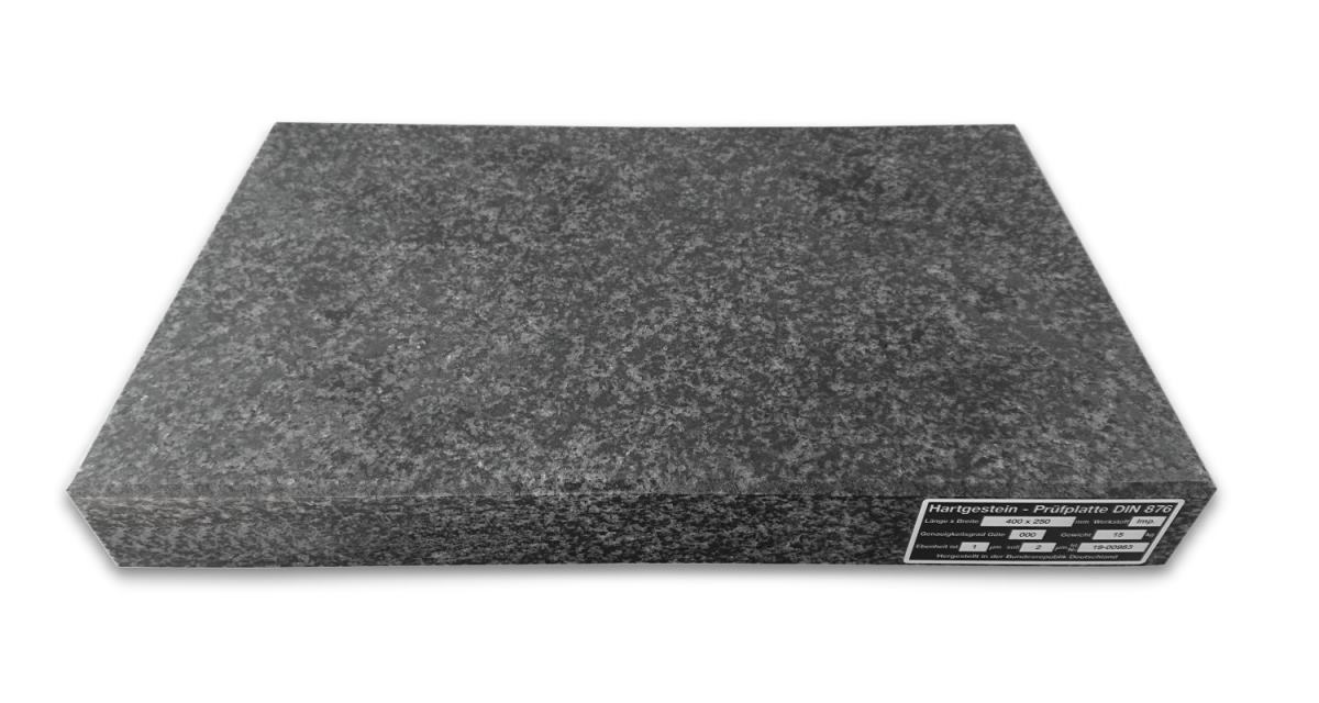 Messplatten aus Naturhartgestein DIN 876/0 630mm x 400mm x 70mm Messplatten aus Naturhartgestein DIN 876/0 630mm x 400mm x 70mm