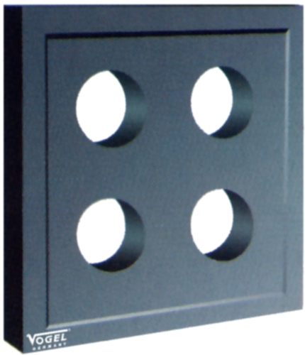 Keramik Winkelnormal - Normal 90� G�te 00 350 x 350 x 60 mm V260465