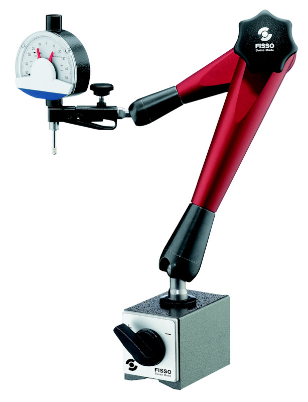 Gelenkstativ Fisso STRATO µ-LINE A-33, Magnetfuß SM Höhe: 444 mm Gelenkstativ Fisso STRATO µ-LINE A-33, Magnetfuß SM Höhe: 444 mm