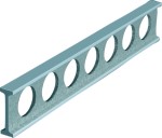 Montagelineal Doppel-T-f�rmig DIN 874/0  Z034001000