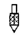 Messeinsatz Stahl 4,5 mm � KA573-13-60