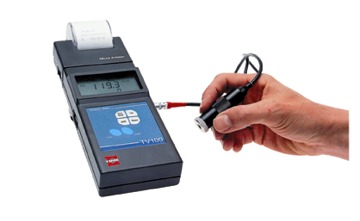 Vibrationsprüfgerät mit Drucker und externer Sonde TTV-100