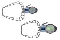 Mechanisch analoge und elektronische Schnelltaster zur Außennuten-Messung bis 50 mm Messbereich Mechanisch analoge und elektronische Schnelltaster zur Außennuten-Messung bis 50 mm Messbereich