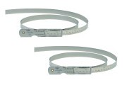 Umfang-Bandmaße in mm- oder inch- Teilung geätzt oder gelasert, in den Ausführungen rostfrei oder Normalstahl, für Umfänge von 60 mm bis 11010 mm Ablesung 0,1 mm oder von 2 inch bis 285 inch, Teilung 0,002 inch Umfang-Bandmaße in mm- oder inch- Teilung geätzt oder gelasert, in den Ausführungen rostfrei oder Normalstahl, für Umfänge von 60 mm bis 11010 mm Ablesung 0,1 mm oder von 2 inch bis 285 inch, Teilung 0,002 inch