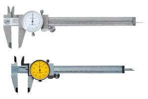 Messschieber mit analoger Messuhr als Anzeige Uhrenmessschieber. Bei diesem Messscheiber erfolgt die Grobablesung am Nonius und die Feinablesung an der Messuhr. Messschieber mit analoger Messuhr als Anzeige Uhrenmessschieber. Bei diesem Messscheiber erfolgt die Grobablesung am Nonius und die Feinablesung an der Messuhr.