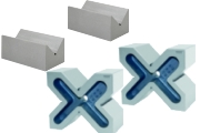 Prismen-Paare ohne Spannbügel in Güte 0, 1 und 3. Prismen Parallel-V-Block-Paare mit 4 verschieden großen Einschnitten 90° für Wellendurchmesser bis 180 mm. Prismen-Paare mit 1 großen Einschnitt 90°. Prismen paarweise bearbeitet gefräst oder feinst geschliffen. Prismen-Paare ohne Spannbügel in Güte 0, 1 und 3. Prismen Parallel-V-Block-Paare mit 4 verschieden großen Einschnitten 90° für Wellendurchmesser bis 180 mm. Prismen-Paare mit 1 großen Einschnitt 90°. Prismen paarweise bearbeitet gefräst oder feinst geschliffen.